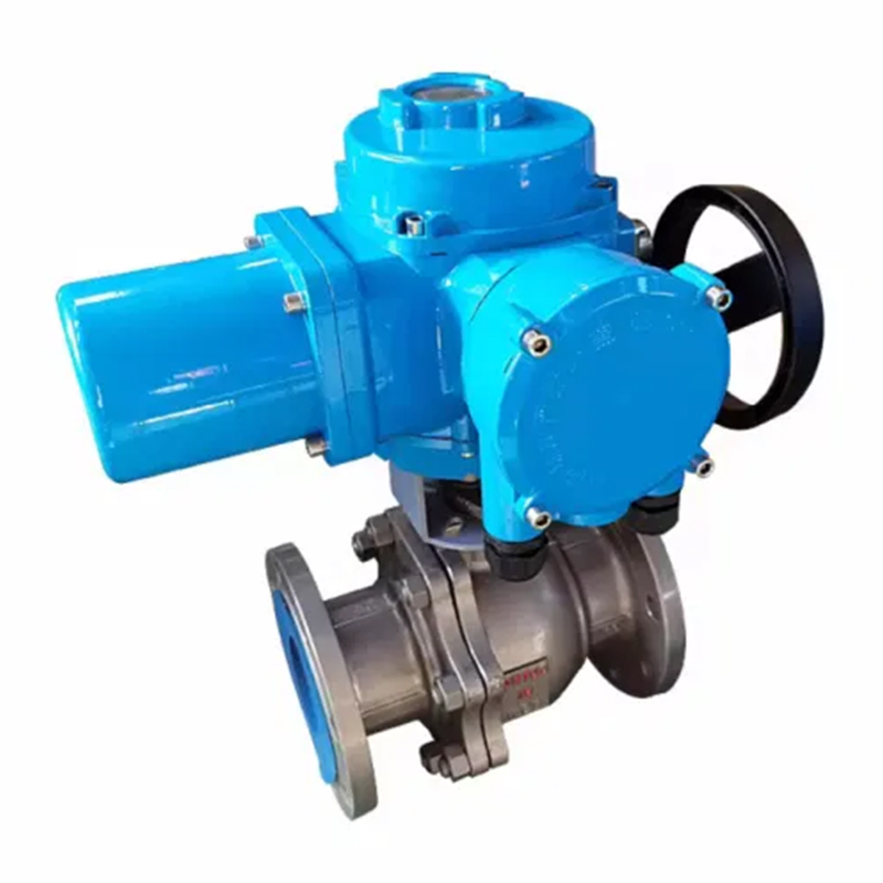 Q941f Supapă cu bilă cu flanșă electrică